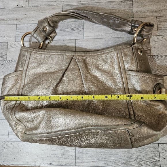 Coach Limited Release Parker Metallic Leather Shoulder Bag Purse LO882-13466 - Picture 13 of 16